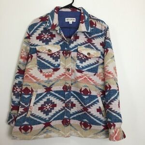 IDYLLWIND Miranda Lambert Women’s Size Large Southwest Blanket Jacket Shacket